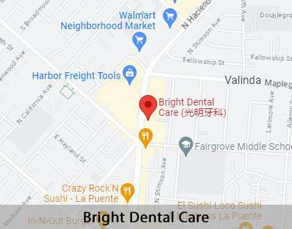 Map image for Options for Replacing Missing Teeth in La Puente, CA